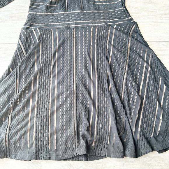 BCBGMAXAZRIA Kinley Fit and Flare Stretchy Lace Dress - Picture 10 of 16